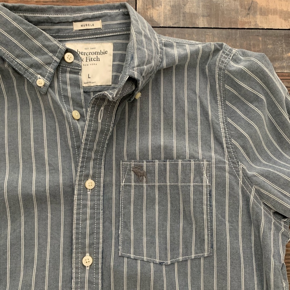 Abercrombie And Fitch Casual Button Down Shirt - image 2